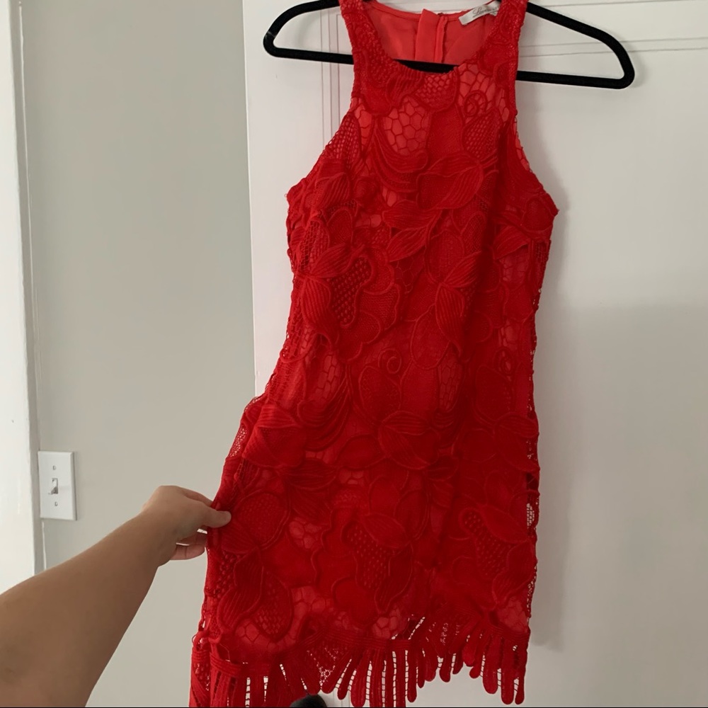 Lovers + friends caspian shift dress